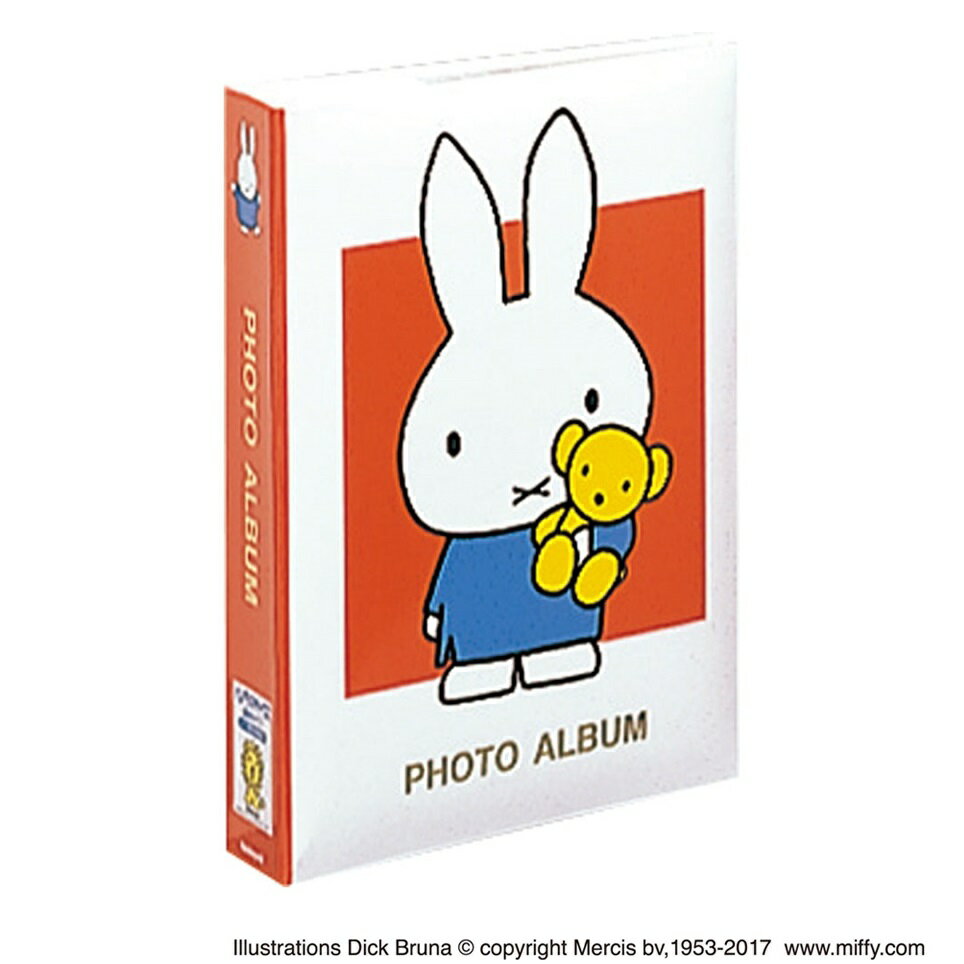 ナカバヤシ ポケットアルバム L判 3段 300枚 ミッフィー レッド 1PL-158-R 【北海道・沖縄・離島配送不可】