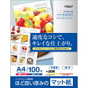 (まとめ買い)ナカバヤシ インクジェット用紙 マット紙 SG 薄手 A4 100枚 JPSG-A4S-100 〔3冊セット〕 【北海道・沖縄・離島配送不可】