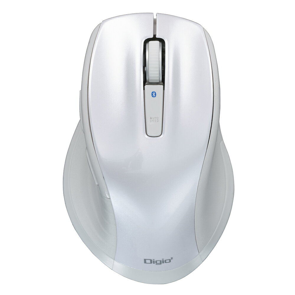 （まとめ買い）ナカバヤシ F_line Bluetooth静音5ボタンBlueLEDマウス Lサイズ ホワイト MUS-BKF149W 〔3個セット〕 【北海道・沖縄・離島配送不可】