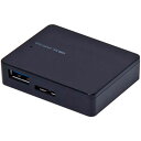 ナカバヤシ 4ポートUSB3.0 ハブ ブラック UH-3024BK 【北海道・沖縄・離島配送不可】(2)