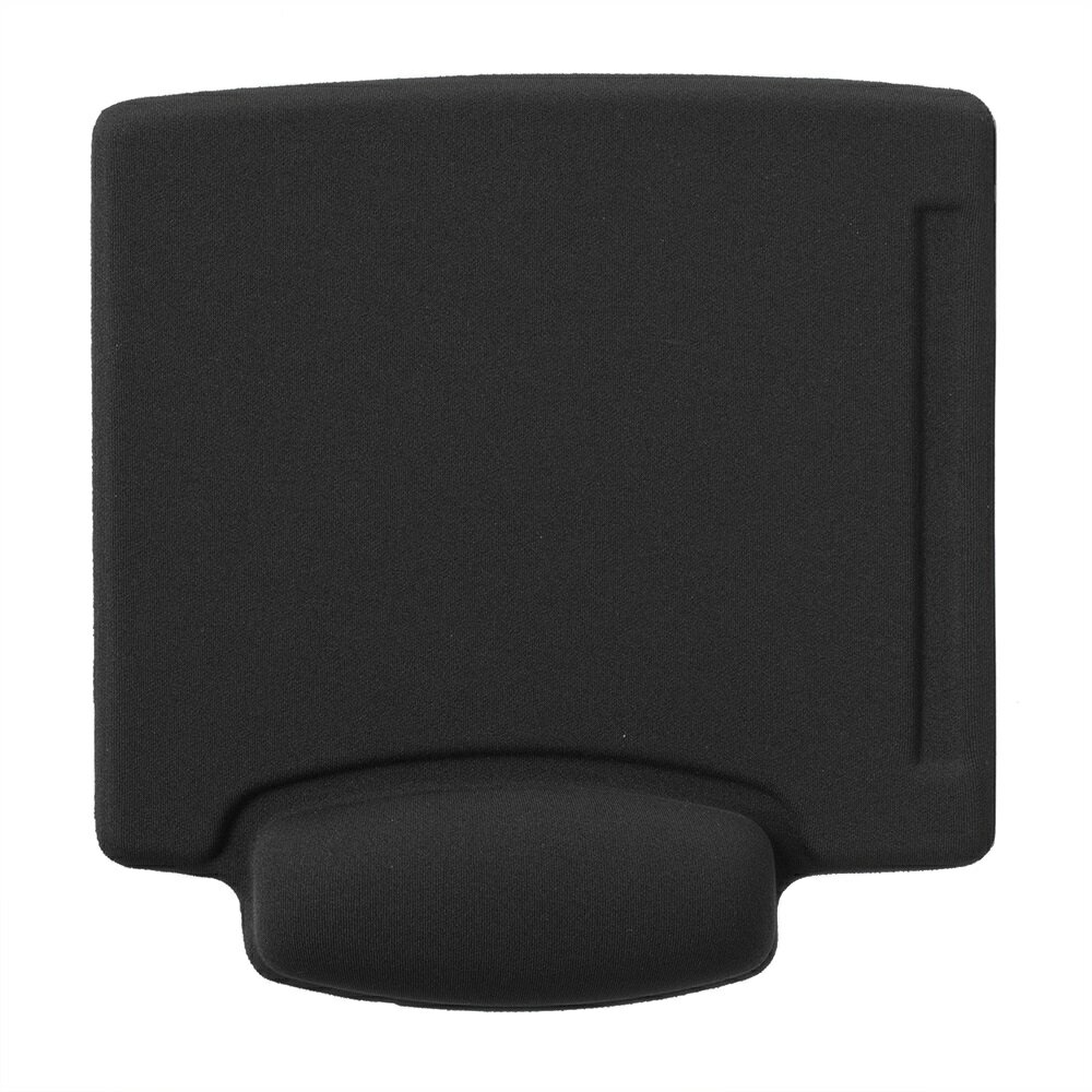 ナカバヤシ リストレスト一体型マウスパッド ペンホルダー付き ブラック MUP-922BK 【北海道・沖縄・離島配送不可】