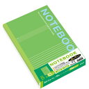 (まとめ買い)ナカバヤシ スイング・実用ノート B5 B罫 グリーン 30枚 10冊パック SD-ノ-306B-10PG 〔×3〕 【北海道・沖縄・離島配送不可...