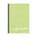 (まとめ買い)ナカバヤシ ロジカル・エアーノート 方眼5mm罫 B5 40枚 ノ-B577S 〔10冊セット〕 【北海道・沖縄・離島配送不可】