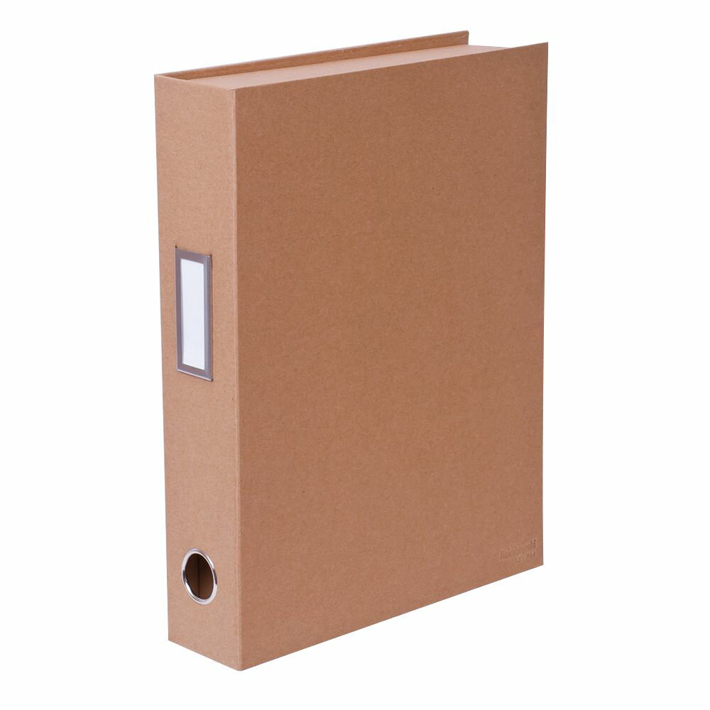 （まとめ買い）ナカバヤシ ライフスタイルツールファイル A4 クラフト LST-FA4KR 〔3冊セット〕 【北海道・沖縄・離島配送不可】