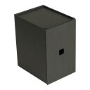ナカバヤシ TATE-DASHI タテダシ 収納BOX Mサイズ TD-201BK 【北海道・沖縄・離島配送不可】