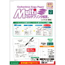 (まとめ買い)ヒサゴ FSC(R)認証 マルチプリンタ帳票 複写タイプ A4 ノーカーボン 白紙 2穴 100枚入 FSCF2001 〔3冊セット〕 【北海道・...