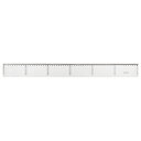 (まとめ買い)ライオン事務器 アクリル直線定規 目盛り60cm A-20 270-12 〔3個セット〕 【北海道・沖縄・離島配送不可】