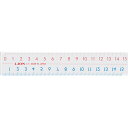 (まとめ買い)ライオン事務器 ピックアップ直線定規 目盛15cm L-5 270-65 〔10個セット〕 【北海道・沖縄・離島配送不可】