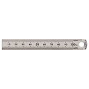 (まとめ買い)ライオン事務器 ピックアップ機能付 ステンレス定規 目盛10cm PS-10 271-54 〔5個セット〕 【北海道・沖縄・離島配送不可】
