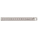 (まとめ買い)ライオン事務器 ピックアップ機能付 ステンレス定規 目盛15cm PS-15 271-55 〔5個セット〕 【北海道・沖縄・離島配送不可】