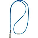 (まとめ買い)ライオン事務器 名札用ストラップ 長さ調節機能付き N-11APブルー 295-61 〔×10〕 【北海道・沖縄・離島配送不可】