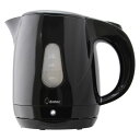 (まとめ買い)ドリテック 電気ケトル プロム 1.0L ブラック PO-160BK 〔3個セット〕 【北海道・沖縄・離島配送不可】