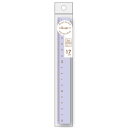 (まとめ買い)西敬 マカロンルーラー 17cm定規 ブルーベリー MR-17BL 〔10個セット〕 【北海道・沖縄・離島配送不可】