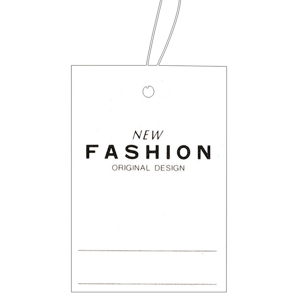 (まとめ買い)ササガワ 糸付き提札(値札) 四角型 高級 FASHION 縦51mm×横35mm 500枚入 18-3675 〔×3〕 【北海道・沖縄・離島配送...