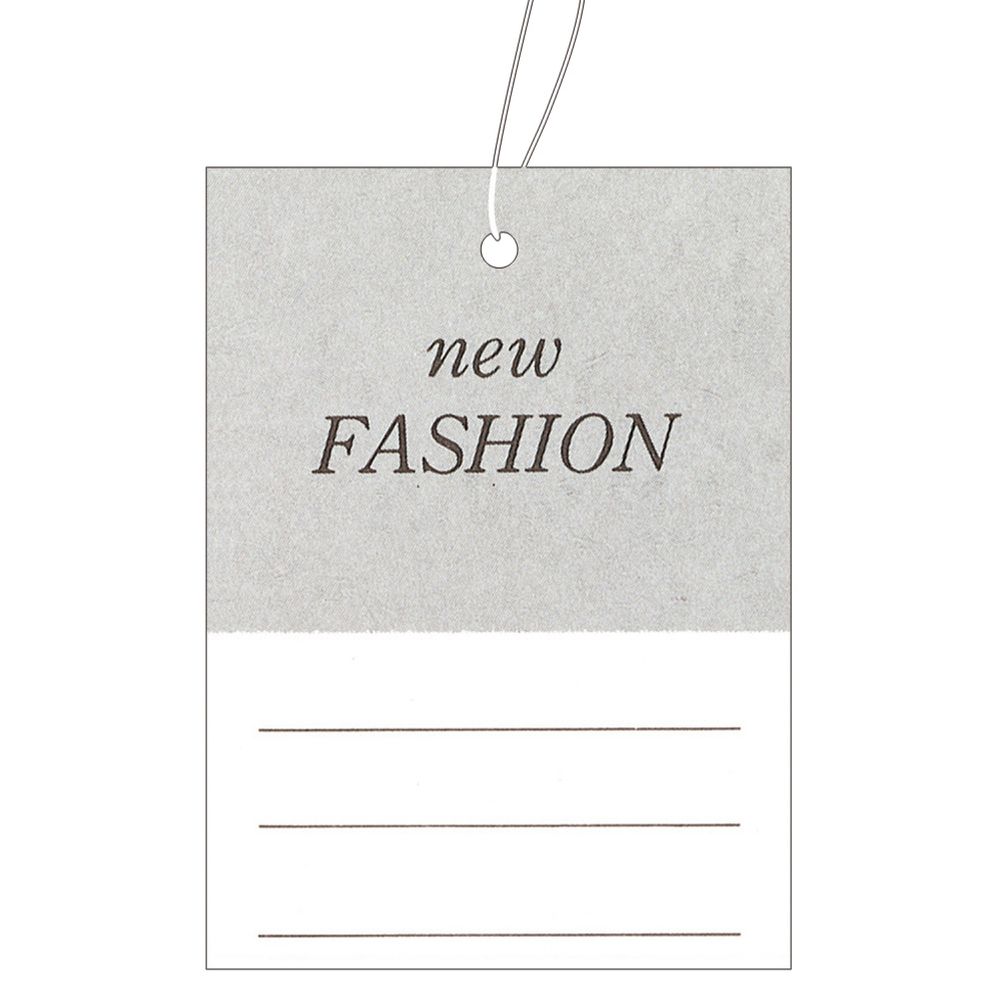 (まとめ買い)ササガワ 糸付き提札(値札) 四角型 高級 FASHION 縦58mm×横43mm 500枚入 18-3678 〔×3〕 【北海道・沖縄・離島配送...