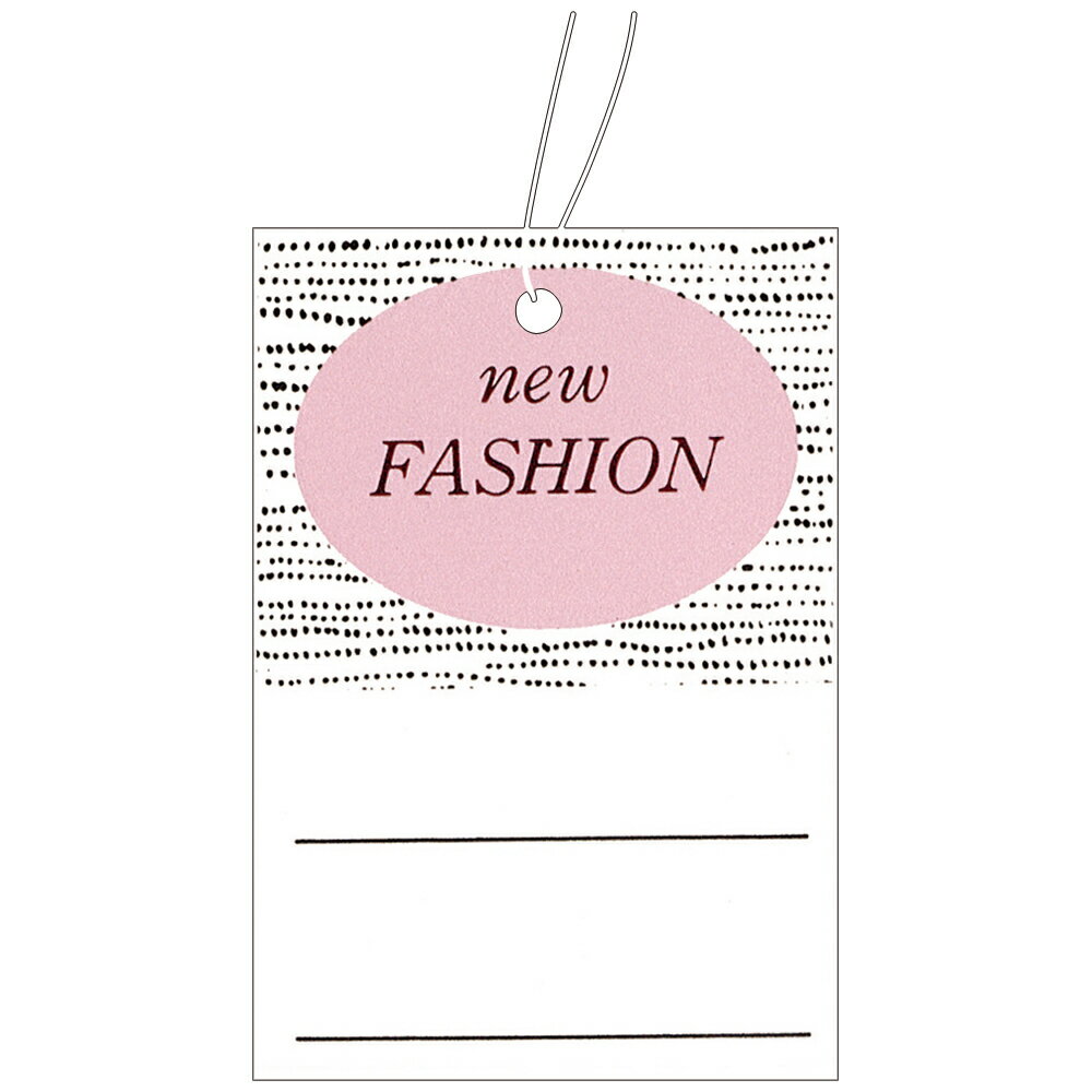 (まとめ買い)ササガワ 糸付き提札(値札) 四角型 高級 FASHION 縦51mm×横35mm 500枚入 18-3679 〔×3〕 【北海道・沖縄・離島配送...