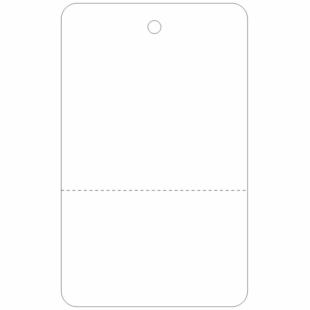 ササガワ 提札(値札) 糸なし 白無地 ミシン入 縦57mm×横35mm 500枚入 18-1508 【北海道・沖縄・離島配..