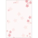(まとめ買い)ササガワ 和柄用紙 和ごころ はがきサイズ 桜 20枚入 4-1105 〔×5〕 【北海道・沖縄・離島配送不可】(2)
