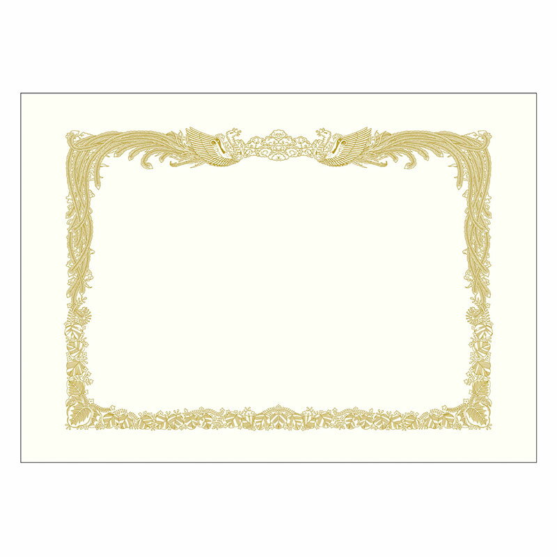 （まとめ買い）ササガワ 賞状用紙 ケント紙 A3判 縦書き用 100枚入 10-5042 〔×3〕 【北海道・沖縄・離島配送不可】