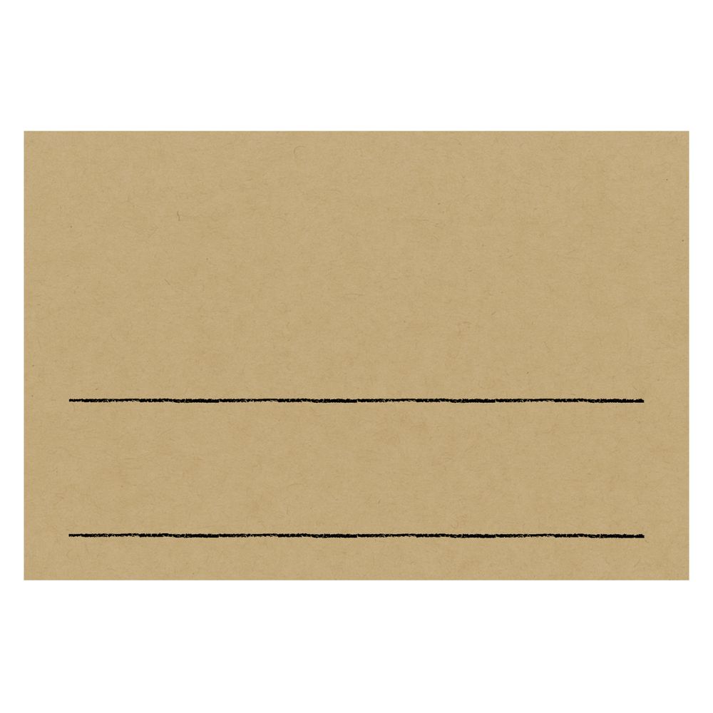 （まとめ買い）ササガワ 手書きPOP用カード はがきサイズ クラフト 10枚入 16-1755 〔×5〕 【北海道・..