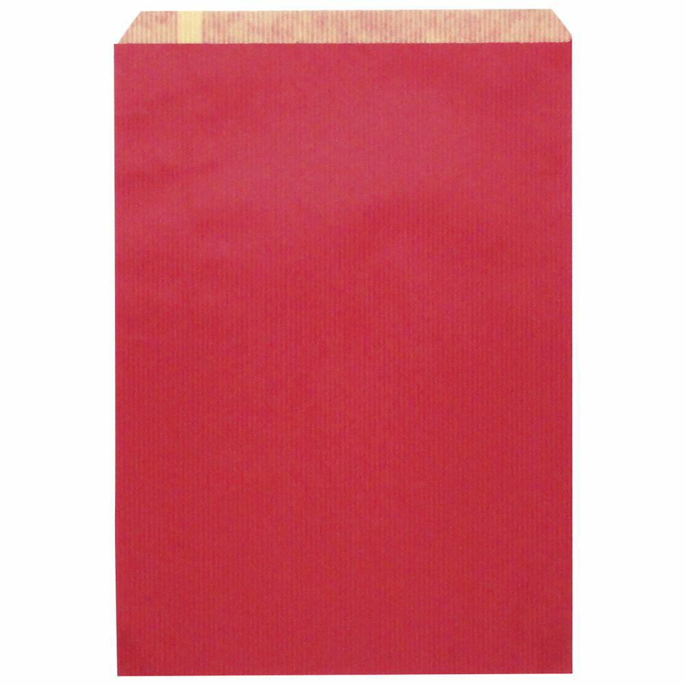 （まとめ買い）ササガワ ギフトバッグ 平袋(紙袋) ルージュ 180×245mm 20枚入 50-2506 〔×10〕 【北海道・沖縄・離島配送不可】