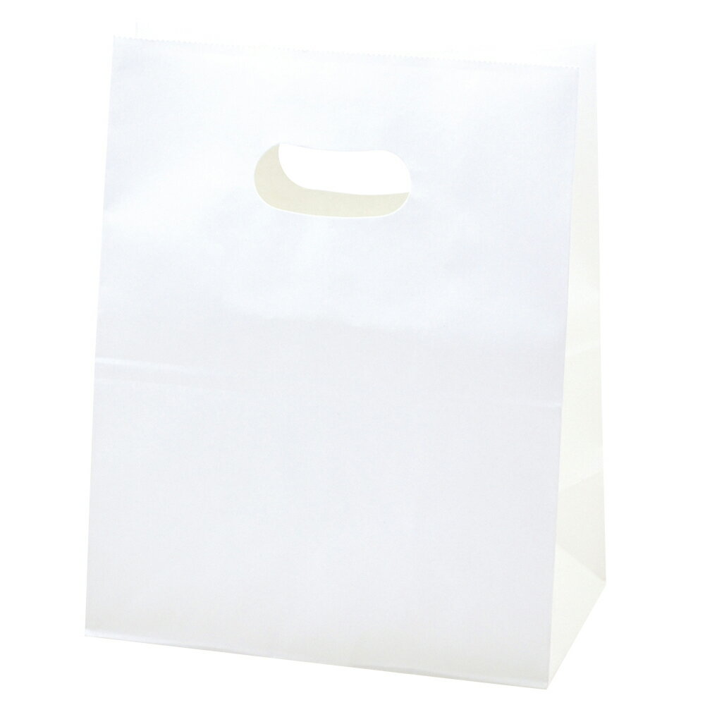 （まとめ買い）ササガワ イーグリップ 紙袋 マチ付 白 幅180×マチ105×高さ225mm 50枚入 50-3600 〔×3〕 【北海道・沖縄・離島配送不可】