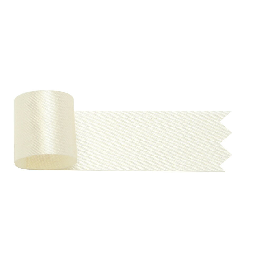 【メール便発送】ササガワ リボン グレース 生成 18mm幅 20m巻 50-7420