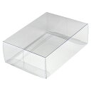 (まとめ買い)ササガワ オリジナルワークス 透明ボックス M 60×97×30mm 10枚入 50-750 〔×5〕 【北海道・沖縄・離島配送不可】