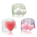 (まとめ買い)プラス 指サック リング型 メクリッコ Sweet(モチーフ付シリコンタイプ) ハート 3個入 S パールホワイト、ピンク、ローズ KM-301SA-3 〔×10〕 【北海道・沖縄・離島配送不可】