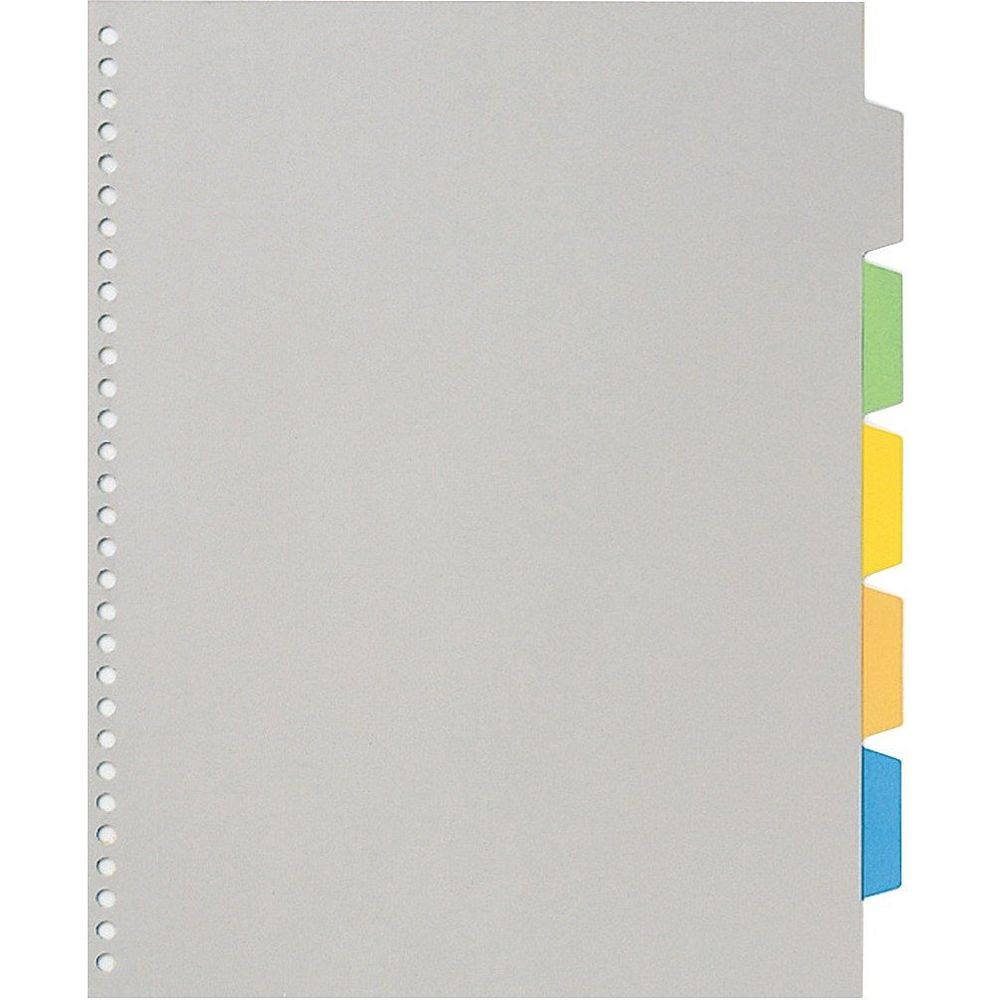 （まとめ買い）キングジム カラーインデックスA4(30穴) A4 7907P 〔10冊セット〕【北海道・沖縄・離島..