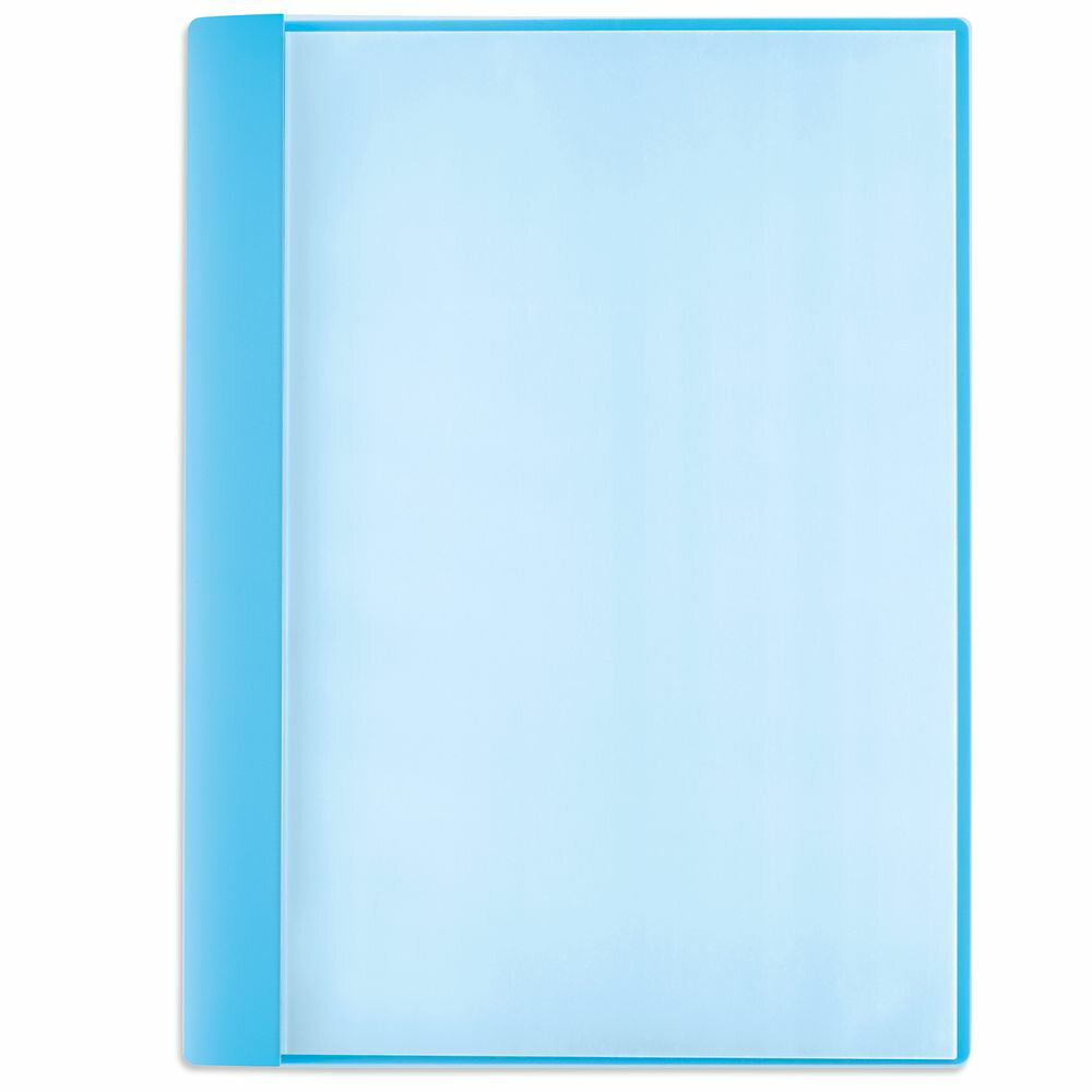 プラス ファイル 通知表ファイル ヨコ入れ 12ポケット A4 1冊入 ライトブルー FL-200GD 【北海道・沖縄・離島配送不可】