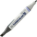 (まとめ買い)呉竹 カラーマーカー ZIG KURECOLOR TWIN WS MID GRAY ミッドグレイ KC-3000N-839 〔3本セット〕 【北海道・沖縄・離島配送不可】