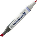 (まとめ買い)呉竹 カラーマーカー ZIG KURECOLOR TWIN WS CARMINE RED カーマインレッド KC-3000N-208 〔3本セット〕 【北海道・沖縄・離島配送不可】