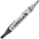 (まとめ買い)呉竹 カラーマーカー ZIG KURECOLOR TWIN WS BLOOD RED ブラッドレッド KC-3000N-285 〔3本セット〕 【北海道・沖縄・離島配送不可】
