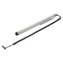 (まとめ買い)サンワサプライ スマートフォン&タブレット用タッチペン シルバー PDA-PEN25SV 〔×3〕 【北海道・沖縄・離島配送不可】