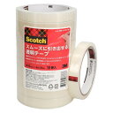スリーエム スコッチ スムーズに引き出せる透明テープ 幅15mm×35m 10巻入 600-3-1535-10P 【北海道・沖縄・離島配送不可】