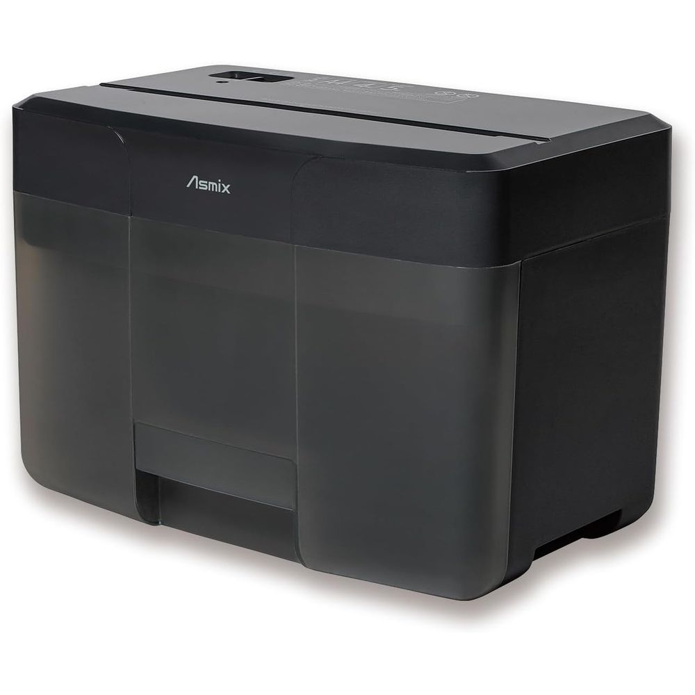 アスカ マイクロカットシュレッダー A4対応 大容量6Lブラック S11MBK 【北海道・沖縄・離島配送不可】