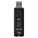 (まとめ買い)アーキス USB3.2 フラッシュメモリ スライド式 128GB AS-128GU3-PSB 〔3個セット〕 【北海道・沖縄・離島配送不可】(2)