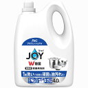 (まとめ買い)P&G ジョイ JOY W除菌 食器用洗剤 業務用 詰め替え 4L 371615 〔×3〕 【北海道・沖縄・離島配送不可】