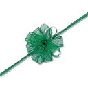 (まとめ買い)シモジマ HEIKO ワンタッチフラワーリボン 17mm幅×20m巻 緑 1巻 ラッピング用品 001411304 〔×5〕 【北海道・沖縄・離島配送不可】