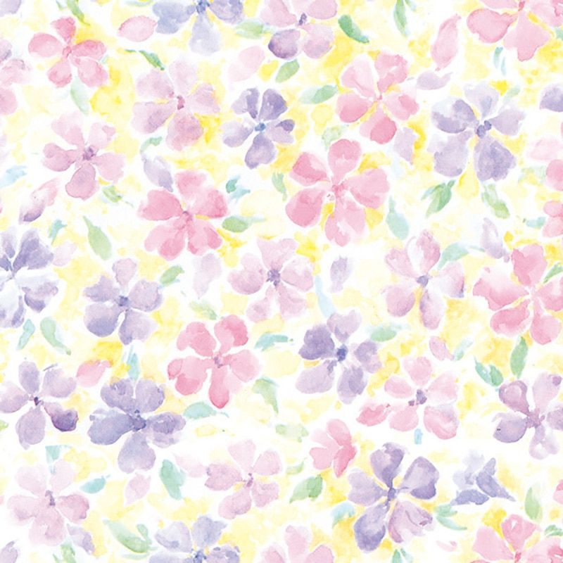 (まとめ買い)シモジマ HEIKO 包装紙 花柄 半才 フラワーカクテル 100枚 750×528mm ラッピング用品 002301600 〔×3〕 【北海道・...