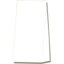 シモジマ HEIKO 紙袋 角底袋 ファンシーバッグ SS 白無地 100枚 幅90×マチ50×高175mm 003072000 【北海道・沖縄・離島配送不可】
