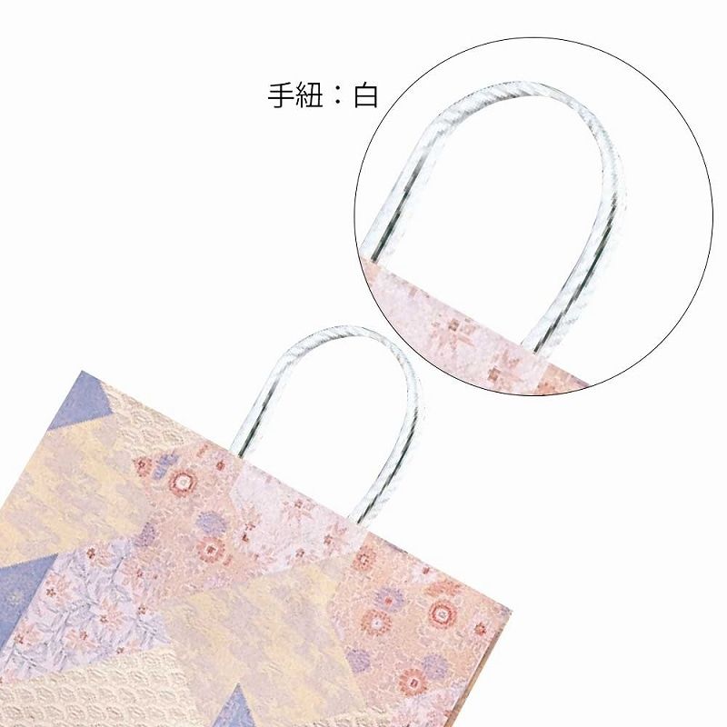 シモジマ HEIKO 手提げ紙袋 スムースバッグ 3才 ツヅレ 25枚 幅320×マチ115×高320m...
