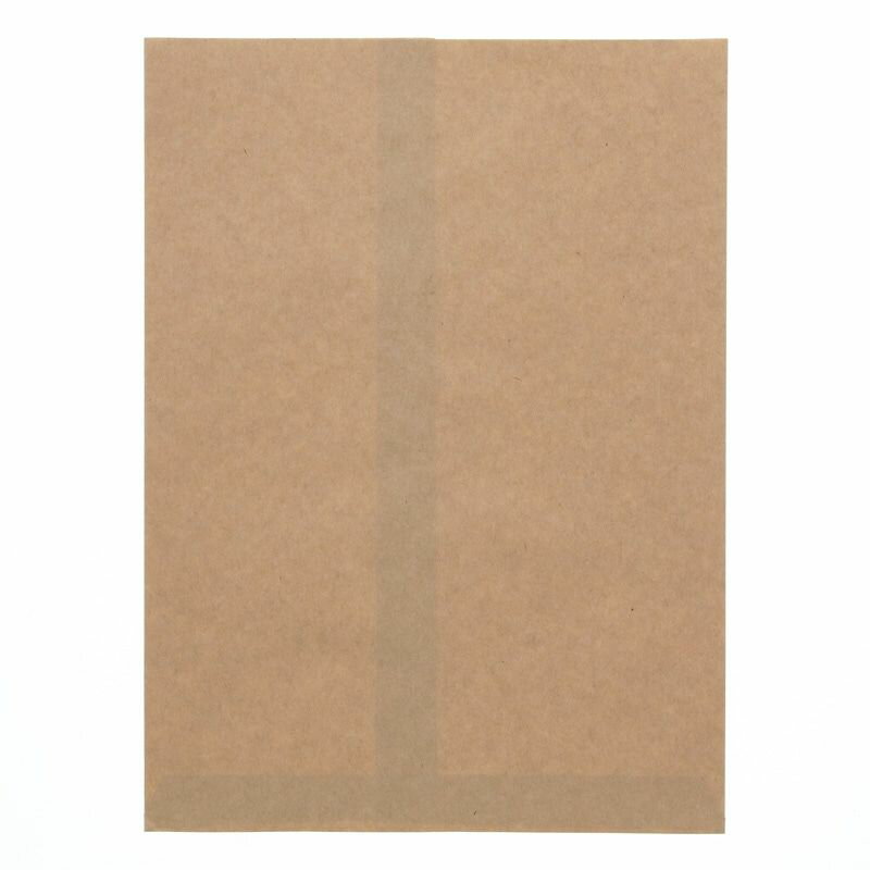 （まとめ買い）シモジマ HEIKO 紙袋 平袋 柄小袋 ストレートタイプ H-8 未晒無地 100枚 幅205×高280mm 006530504 〔×3〕 【北海道・沖縄・離島配送不可】