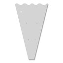 (まとめ買い)シモジマ Patio de fleure ポリ袋 Nフラワーパック ウェーブタイプ 厚み:0.028mm No.13 100枚 フラワー用品 00...