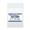 (まとめ買い)シモジマ HEIKO OPP袋 クリスタルパック T-BDタテ (テープ付き) 100枚 幅153×高180+50mm 006753519 〔×5〕 【北海道・沖縄・離島配送不可】