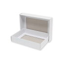 シモジマ HEIKO 箱 デラックス白無地箱(エスプリ) サイフS 10枚 内寸95×135×高25mm ギフトボックス 006815700 【北海道・沖縄・離島配送不可】