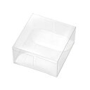 (まとめ買い)シモジマ HEIKO 箱 クリスタルボックス ワンタッチタイプ Vシリーズ V-5 10枚 内寸40×40×高20mm ギフトボックス 006834500 〔×3〕 【北海道・沖縄・離島配送不可】