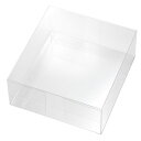 (まとめ買い)シモジマ HEIKO 箱 クリスタルボックス ワンタッチタイプ Vシリーズ V-14 10枚 内寸120×130×高50mm ギフトボックス 006833701 〔×3〕 【北海道・沖縄・離島配送不可】