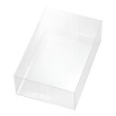 シモジマ HEIKO 箱 クリスタルボックス ワンタッチタイプ Vシリーズ V-17 10枚 内寸120×180×高60mm ギフトボックス 006833501 【北海道・沖縄・離島配送不可】(3)